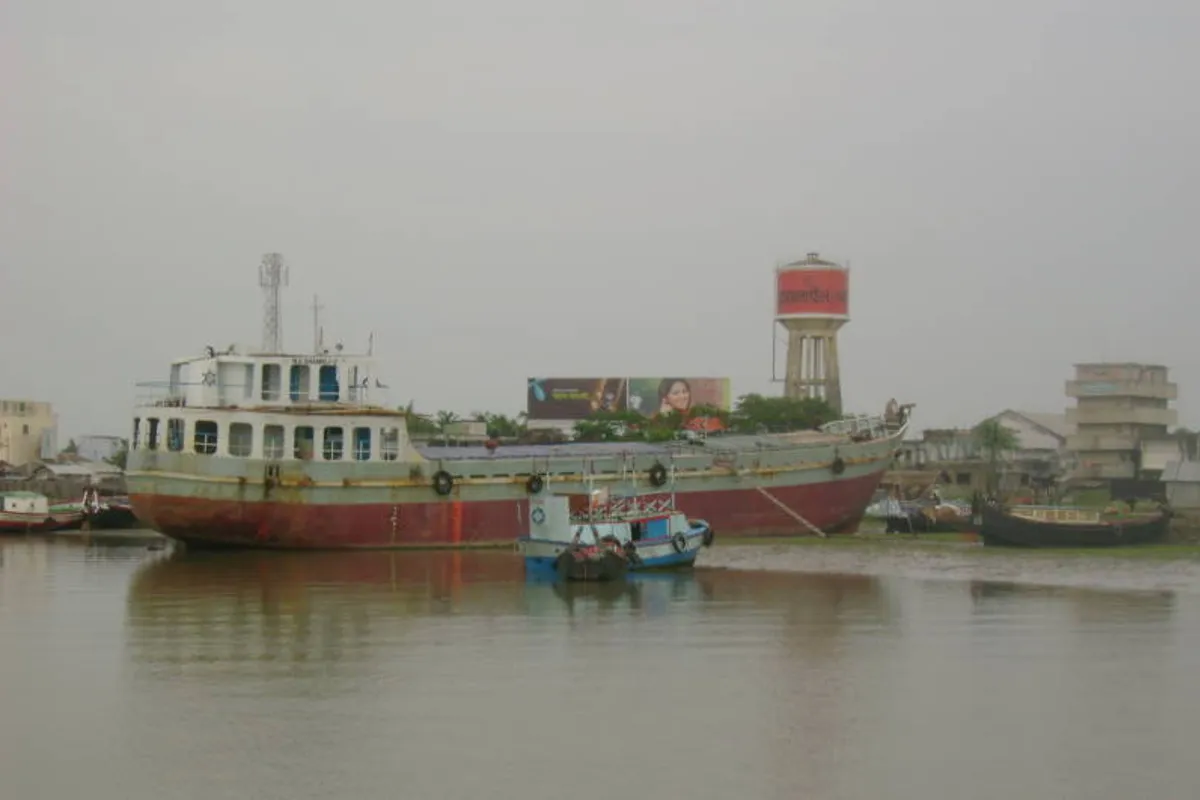 บรรยากาศย่านท่ามองลา (Mongla) ในซุนดาร์บานส์