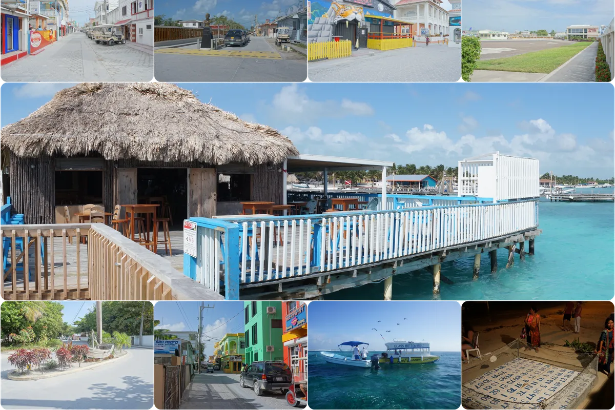 บรรยากาศย่านตัวเมืองซานเปโดร (Downtown San Pedro) ในซานเปโดร