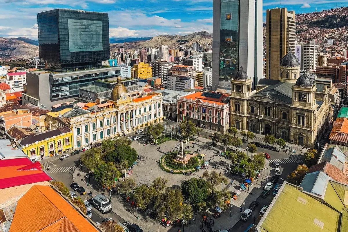 บรรยากาศย่านCalle Jaén & รอบ Plaza Murillo ในลาปาซ