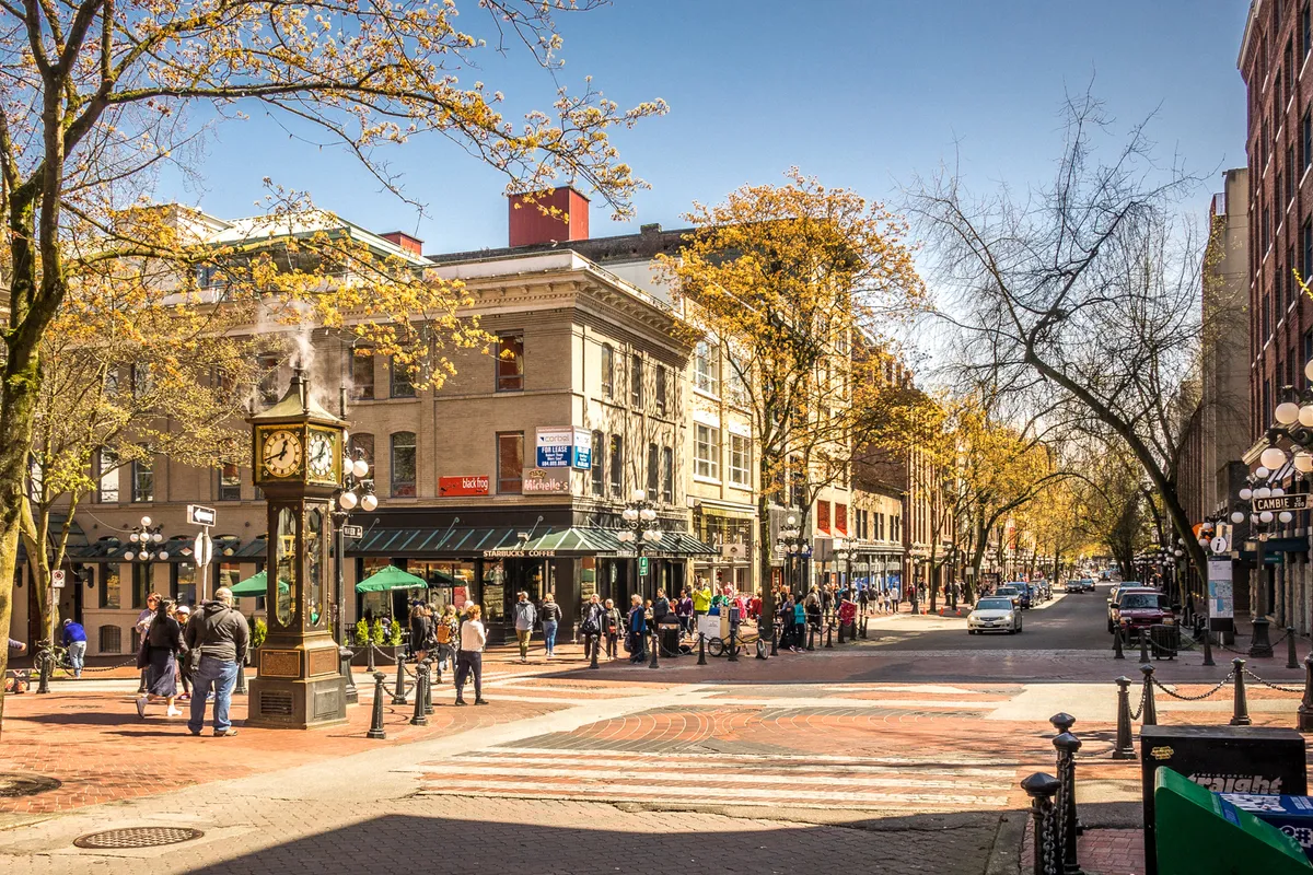 บรรยากาศย่านGastown / Yaletown ในแวนคูเวอร์