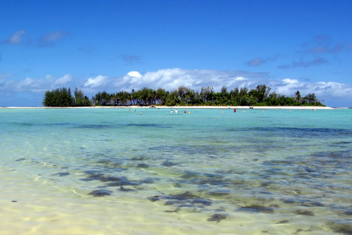 บรรยากาศย่านหาดมูริ (Muri Beach) ในอาวารัว