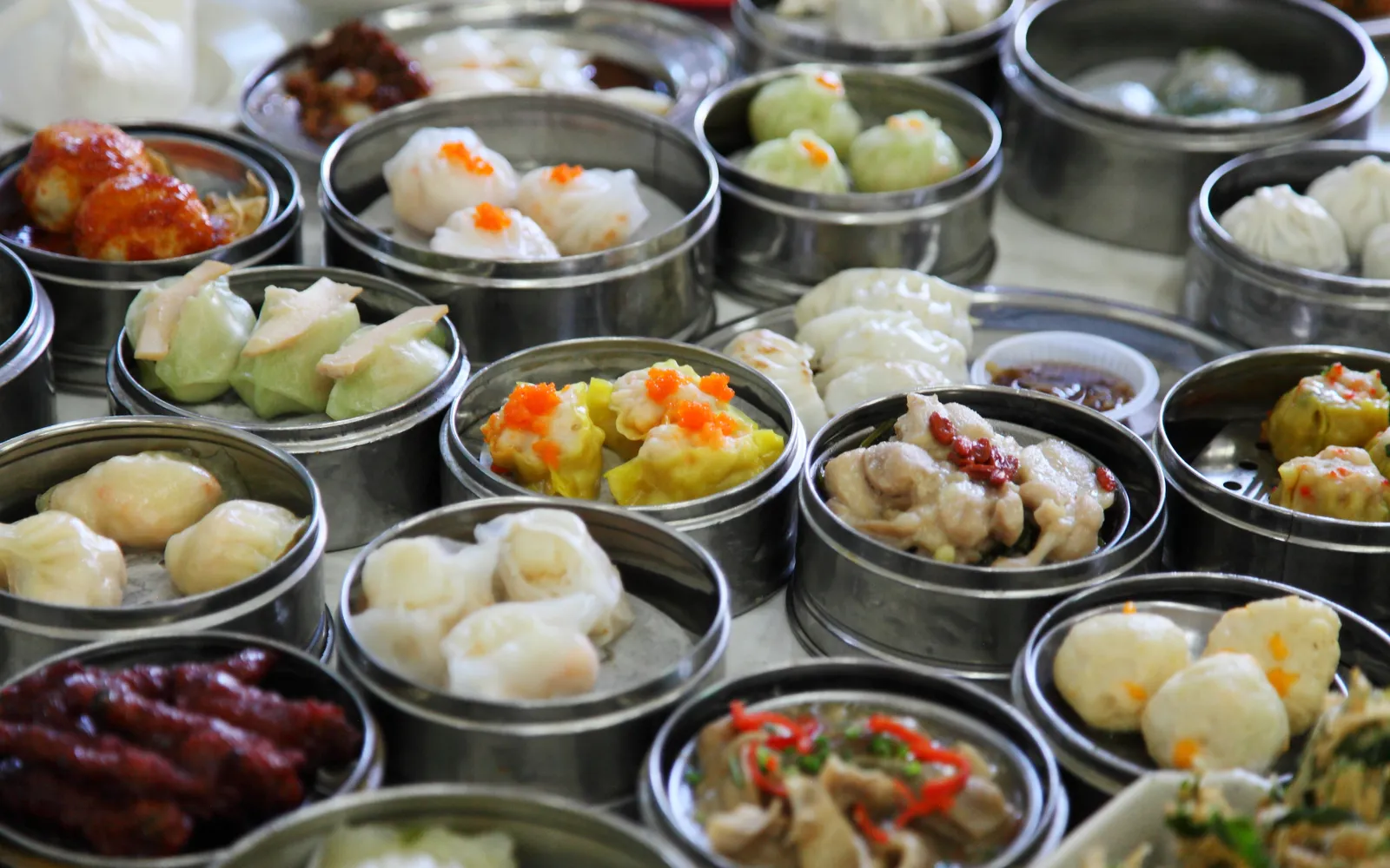 ของกิน อาหารเซ็นทรัล ฮ่องกง — ติ่มซำ เป็ดย่าง ชาแฝง