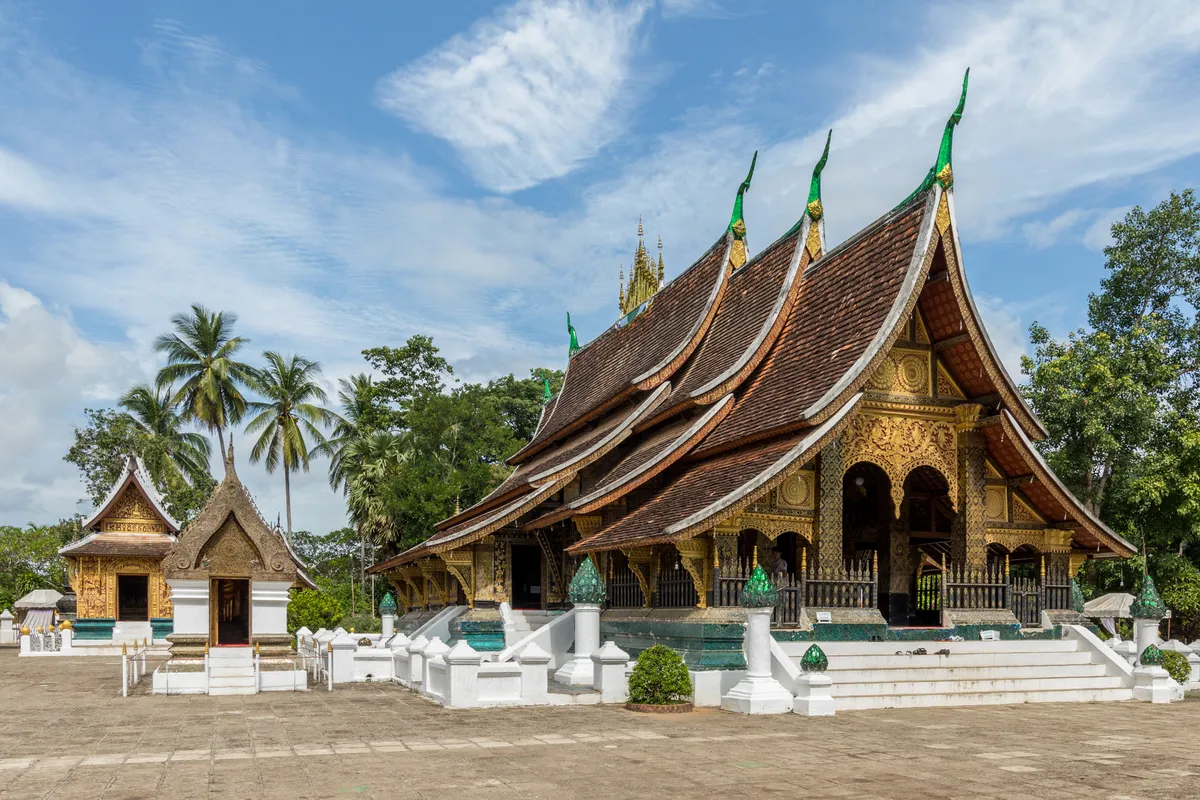 บรรยากาศย่านบ้านเชียงม่วน (Ban Xieng Mouane) ในหลวงพระบาง