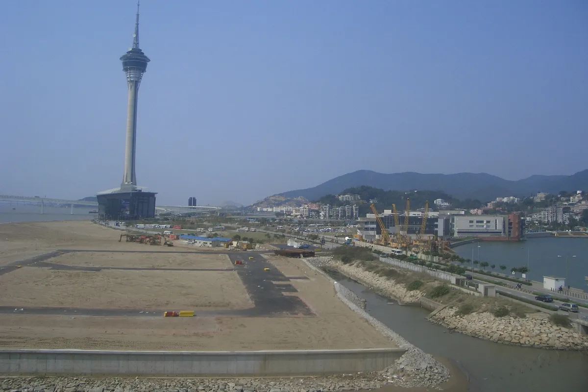 บรรยากาศย่านเอาเตอร์ฮาร์เบอร์ / NAPE (Outer Harbour / NAPE) ในคาบสมุทรมาเก๊า