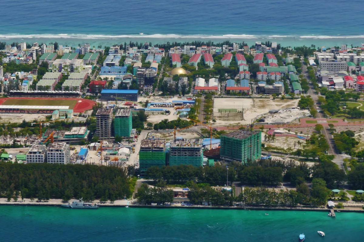 บรรยากาศย่านเฟส 2 (Phase 2) ในฮูลฮูมาเล่