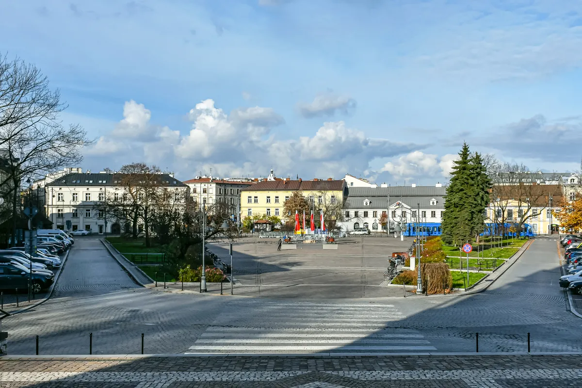 บรรยากาศย่านพอดกอแชe (Podgórze) ในคราคูฟ