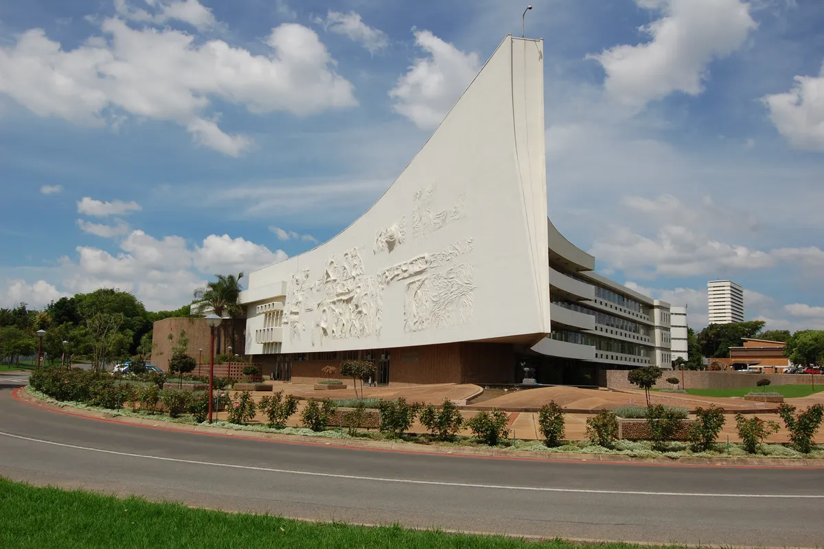 บรรยากาศย่านHatfield ในพริทอเรีย