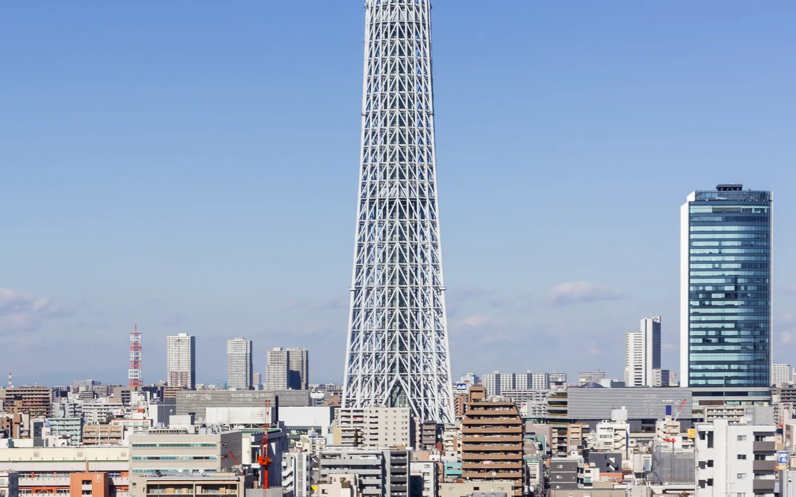 Tokyo Skytree in the evening