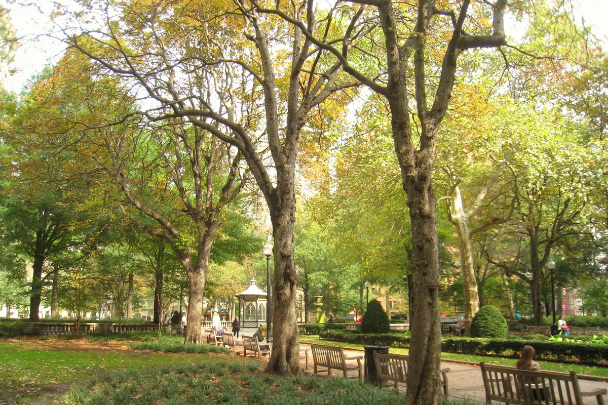 บรรยากาศย่านCenter City / Rittenhouse ในฟิลาเดลเฟีย