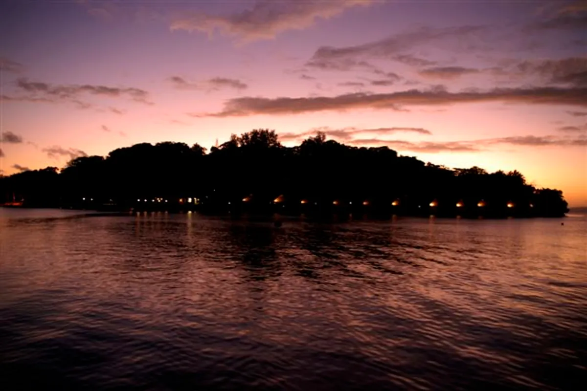 บรรยากาศย่านเกาะ Iririki / หน้าอ่าว ในพอร์ตวิลา