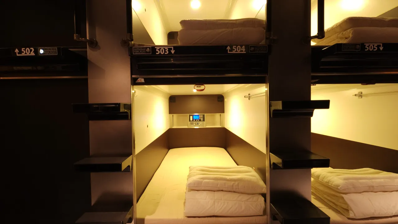 Acro Capsule Hotel Namba Dotonbori — rooms and atmosphere