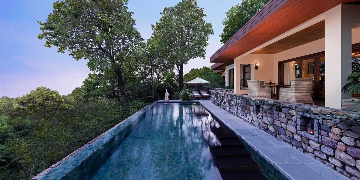 Ananda in the Himalayas — ภาพห้องพักและบรรยากาศ