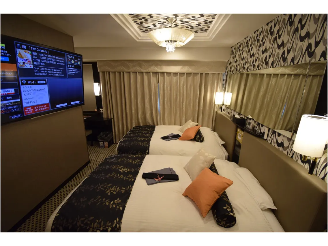 APA Hotel Osaka Umeda Ekimae — rooms and atmosphere
