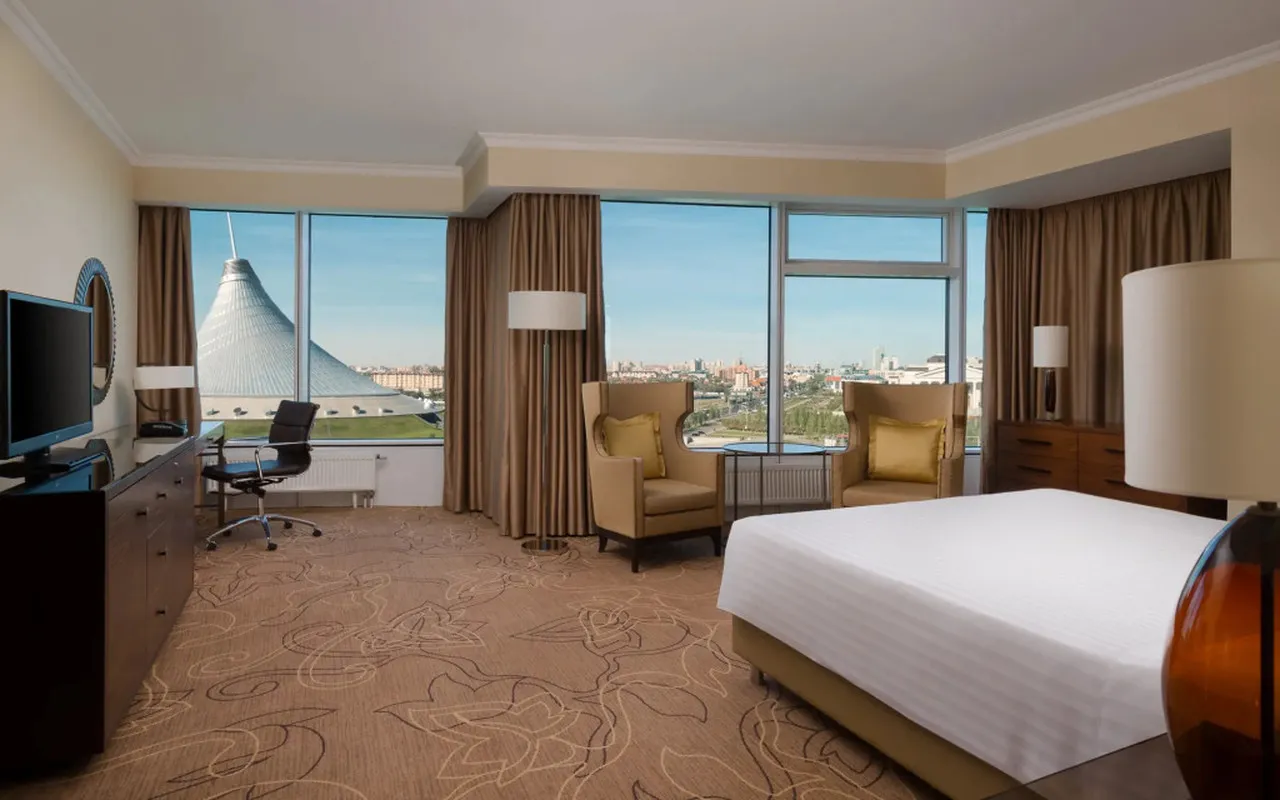 Astana Marriott Hotel — ภาพห้องพักและบรรยากาศ