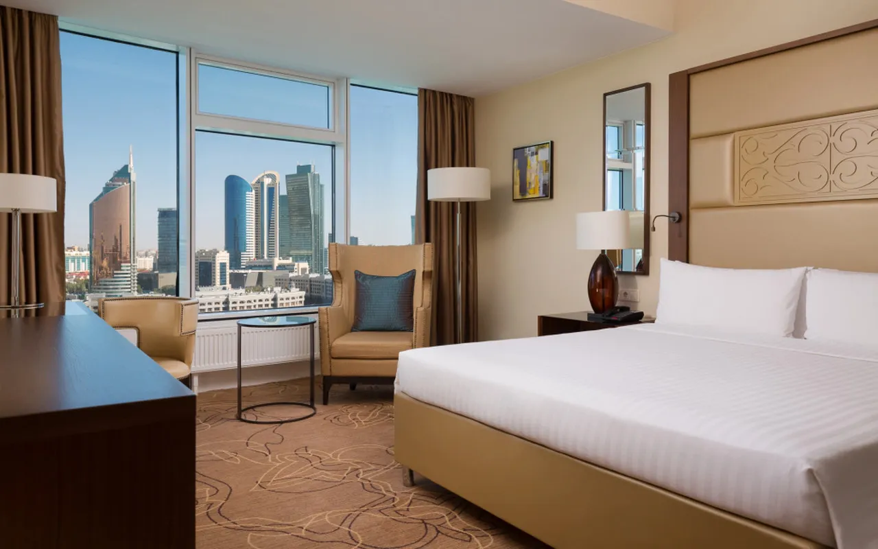 Astana Marriott Hotel — ภาพห้องพักและบรรยากาศ