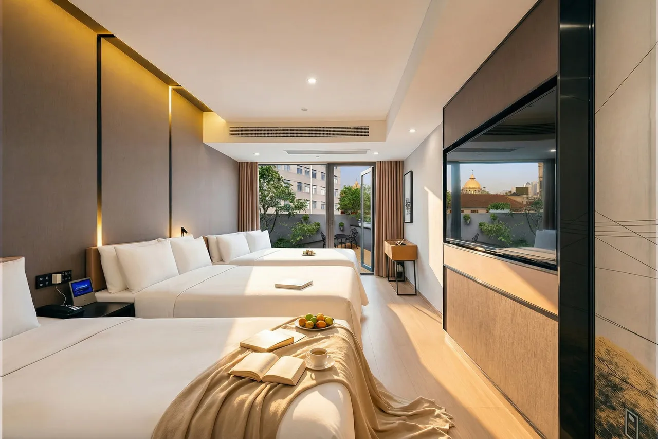 Atour Hotel Nanjing East Road on the Bund — rooms and atmosphere