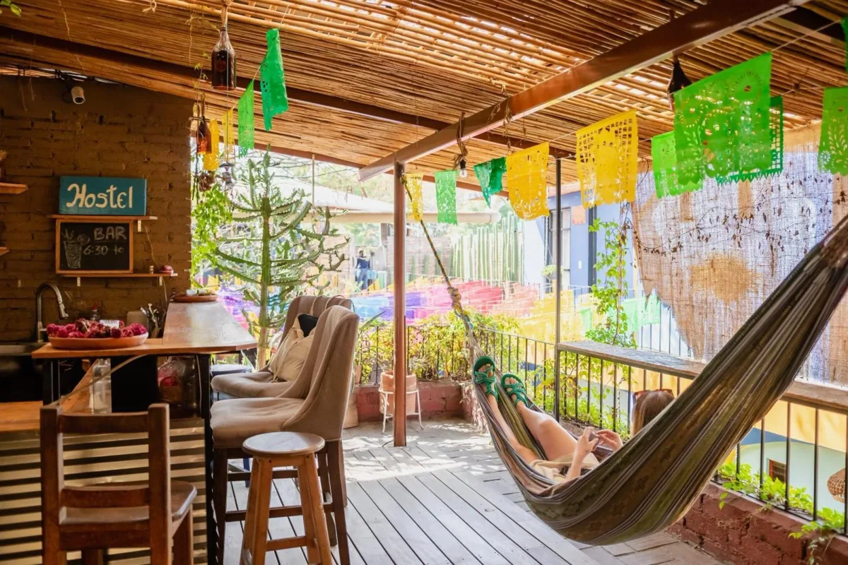 Azul Cielo Hostel — ภาพห้องพักและบรรยากาศ