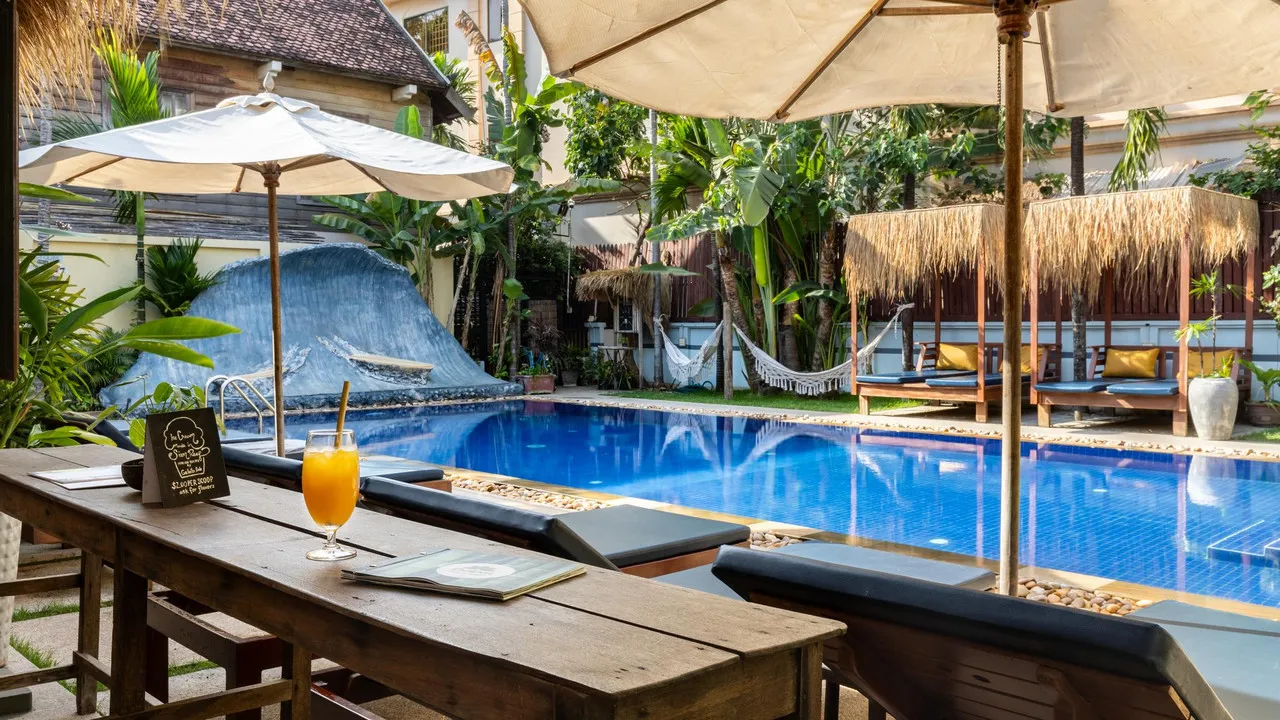 Babel Siem Reap Guesthouse — rooms and atmosphere