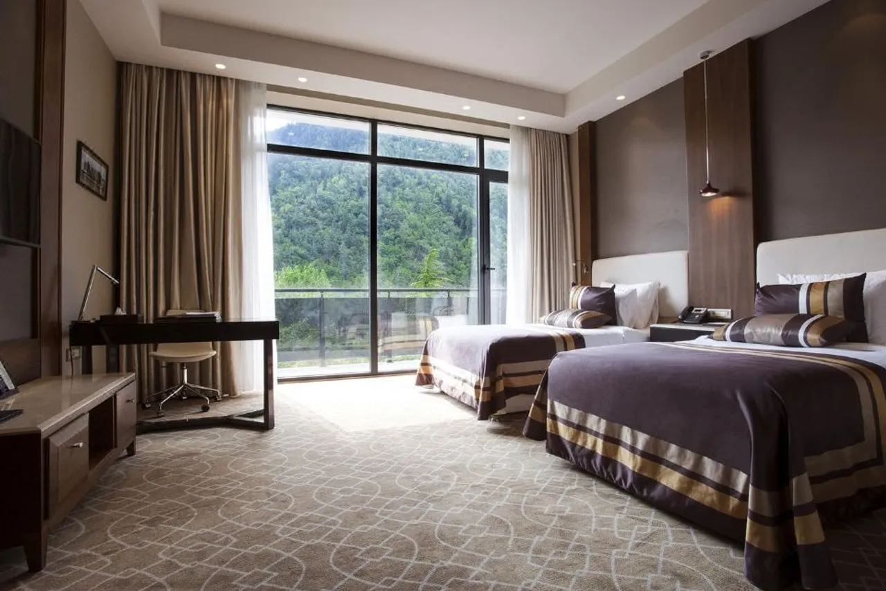 Borjomi Likani Health & Spa Centre — rooms and atmosphere
