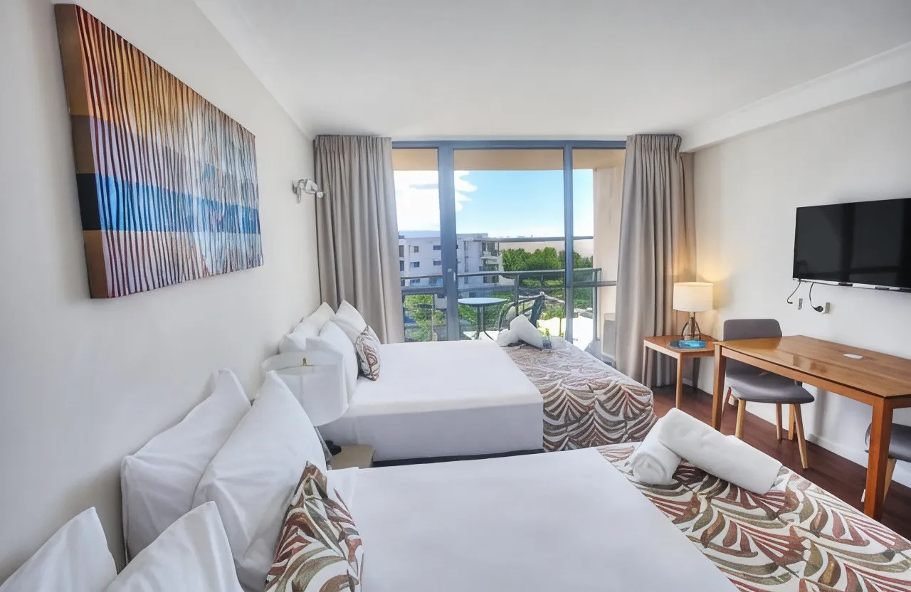 Cairns Plaza Hotel — rooms and atmosphere