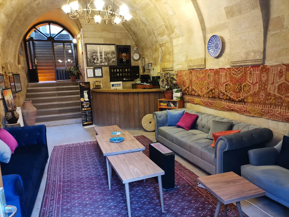 Cappadocia Palace Hotel — rooms and atmosphere
