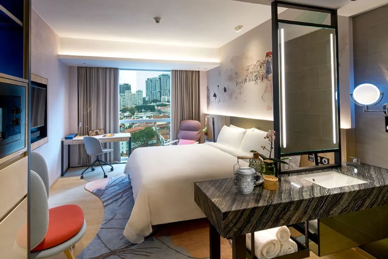 Capri by Fraser China Square, Singapore — rooms and atmosphere