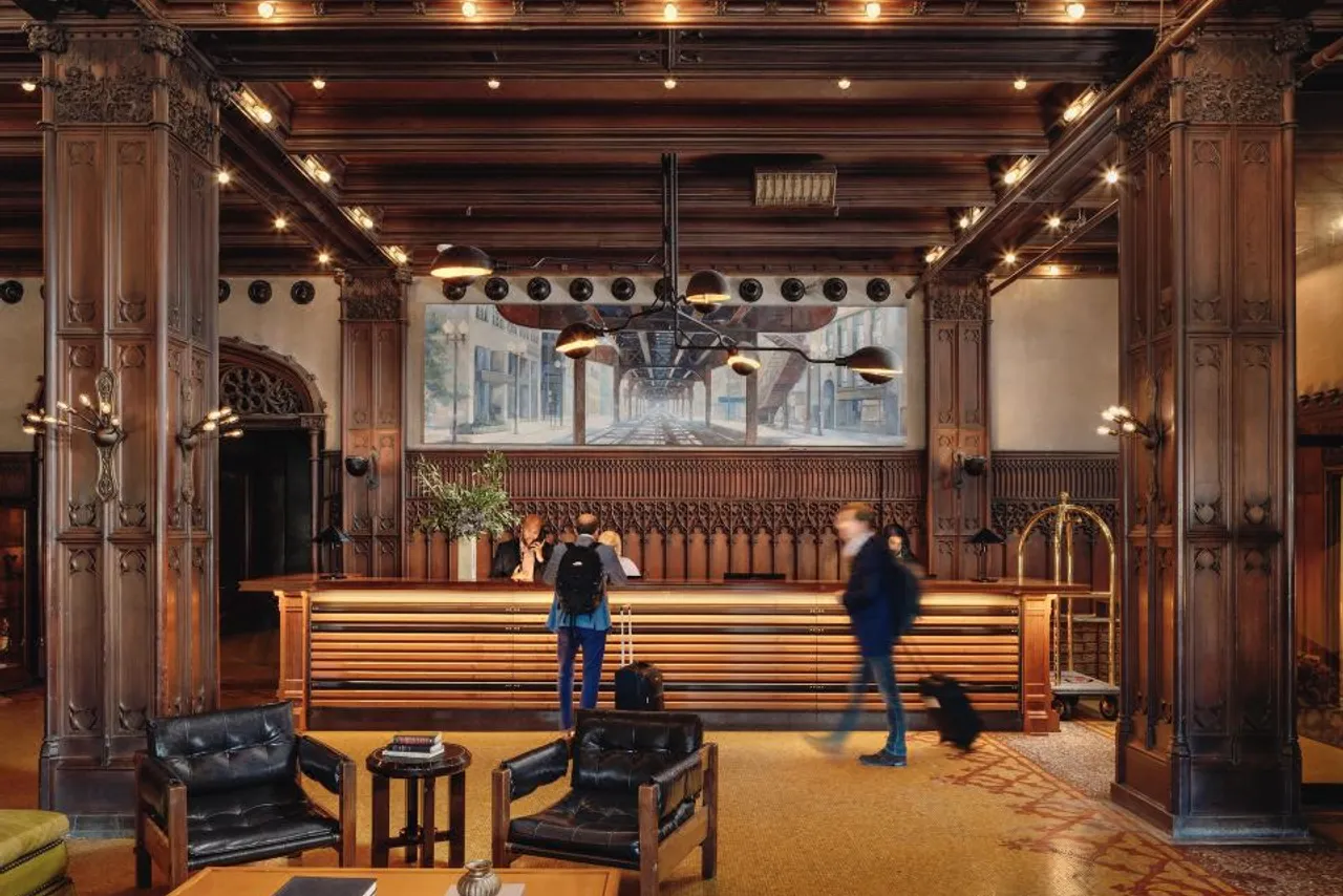 Chicago Athletic Association — rooms and atmosphere