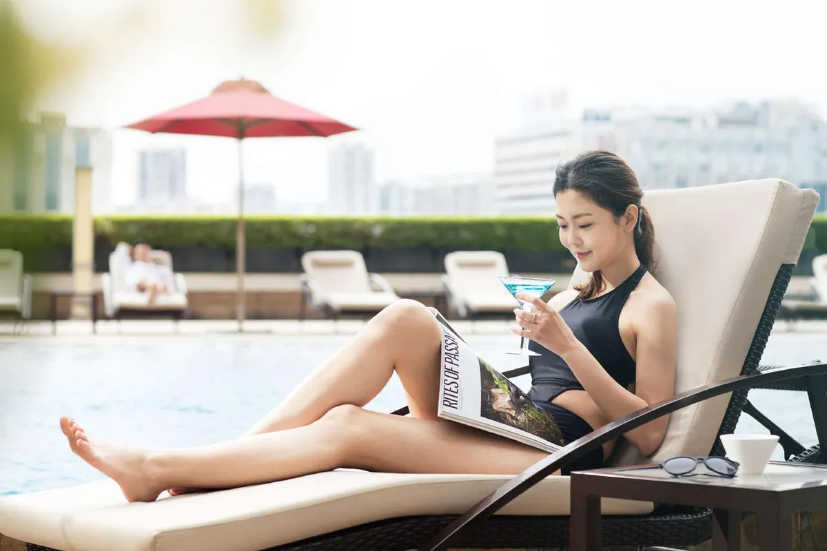 China Hotel, A Marriott Hotel — rooms and atmosphere
