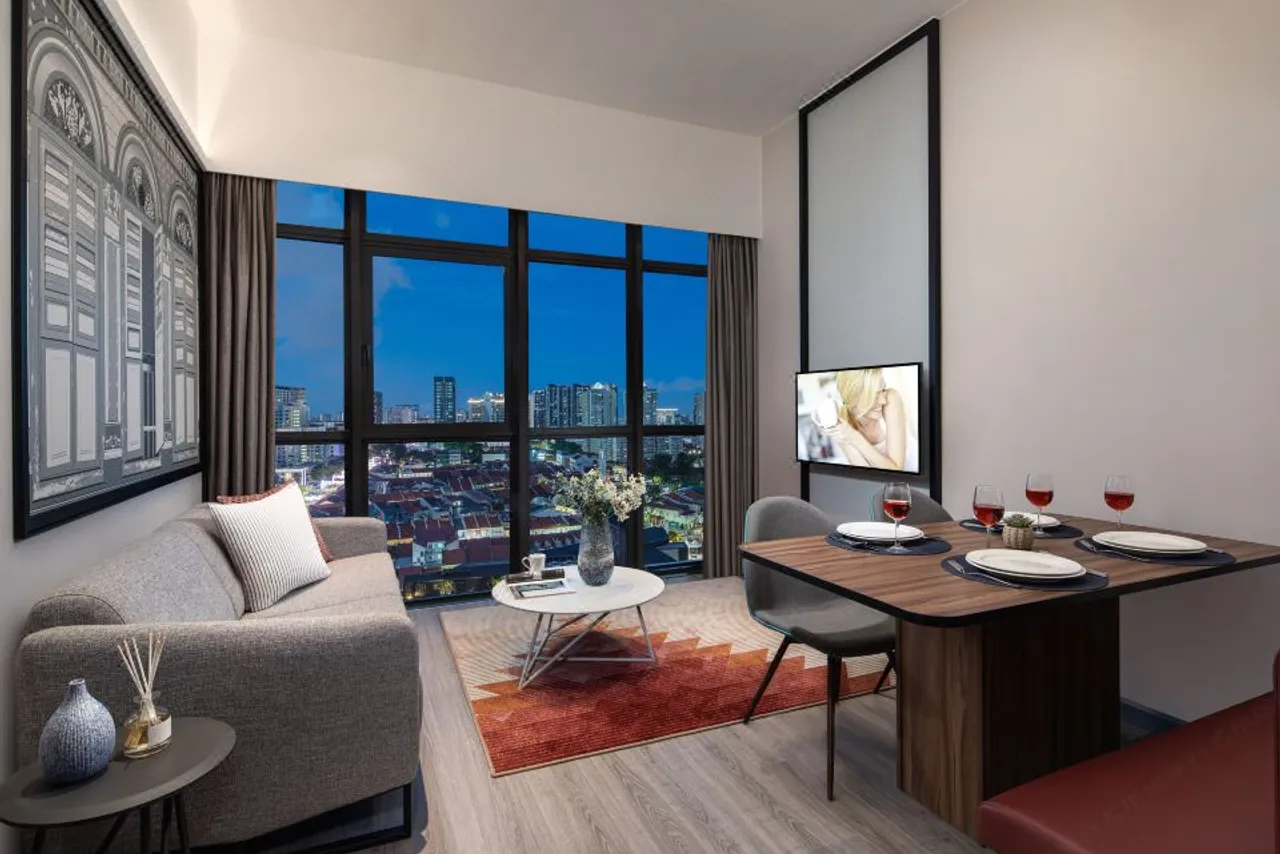 Citadines Rochor Singapore — rooms and atmosphere