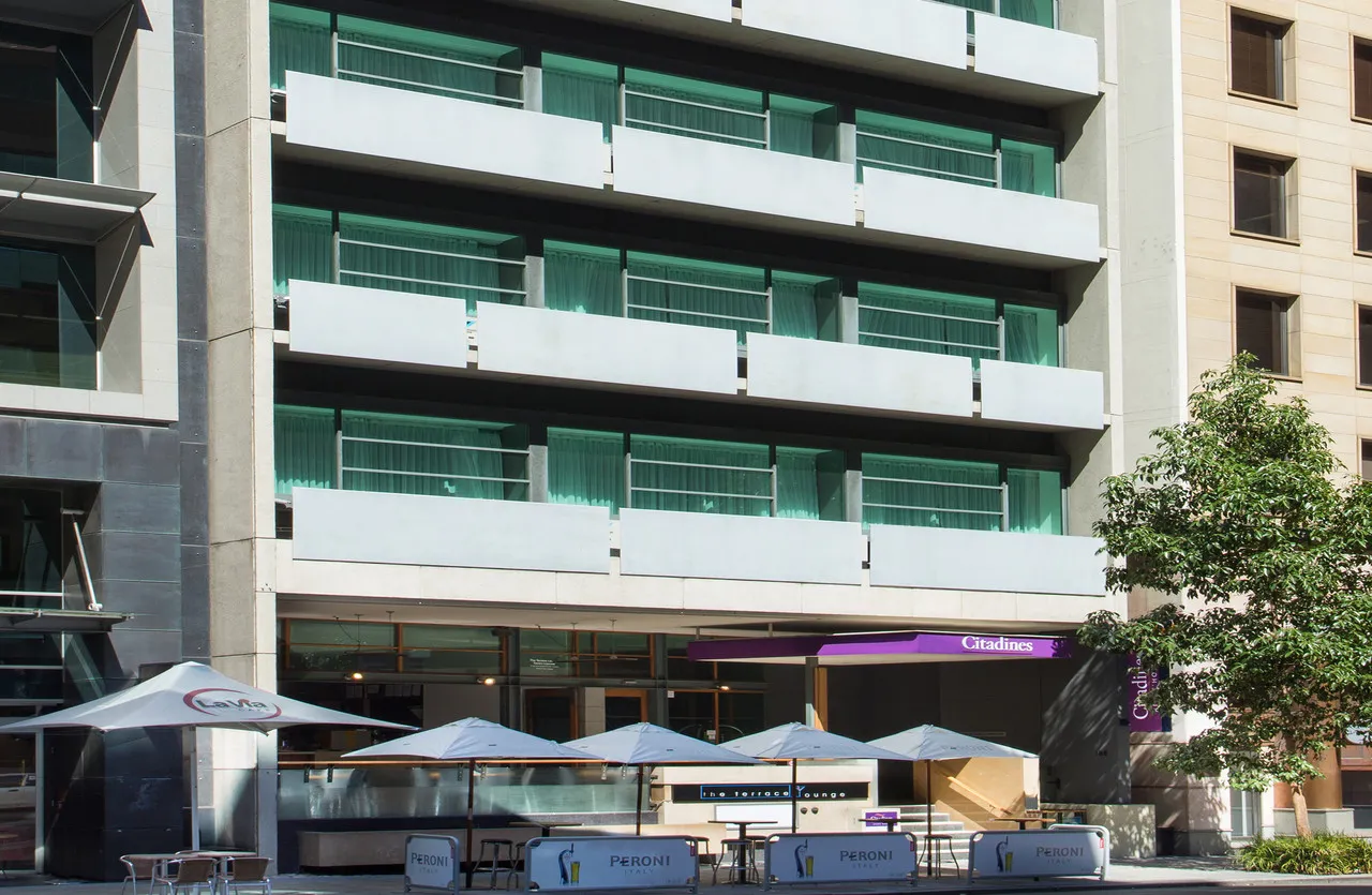 Citadines St Georges Terrace Perth — rooms and atmosphere