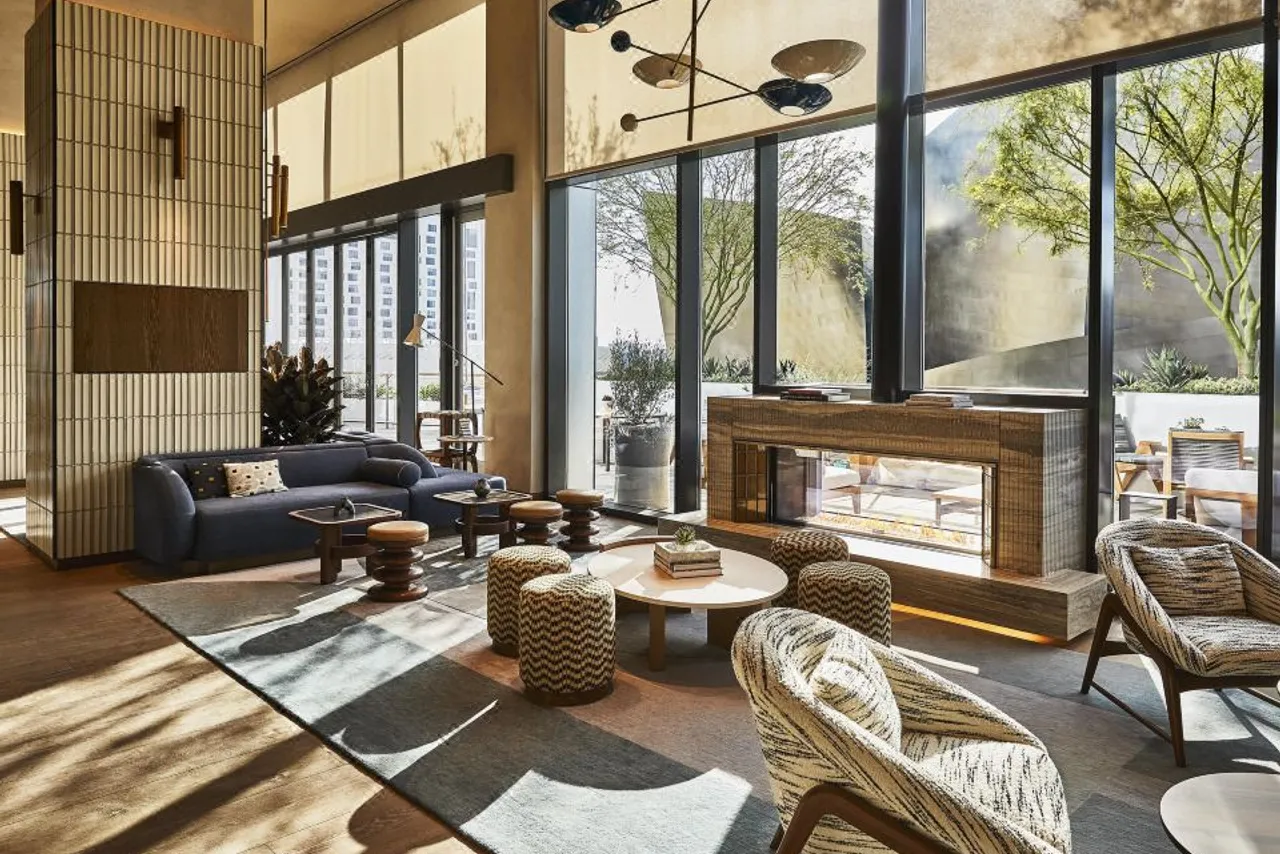 Conrad Los Angeles — rooms and atmosphere