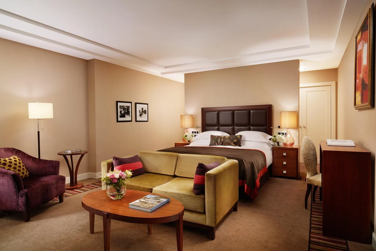 Corinthia Hotel St. Petersburg — rooms and atmosphere