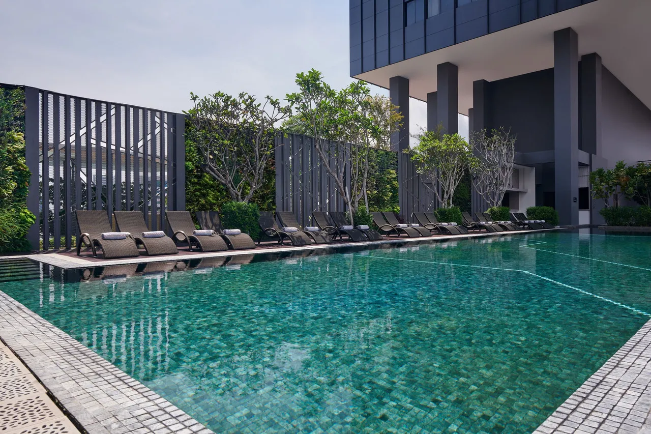 Courtyard by Marriott Penang — rooms and atmosphere