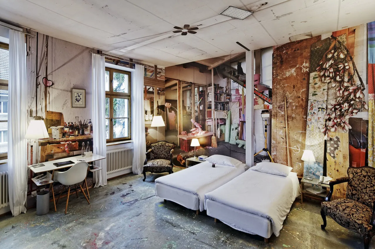 Der Teufelhof Basel — ภาพห้องพักและบรรยากาศ
