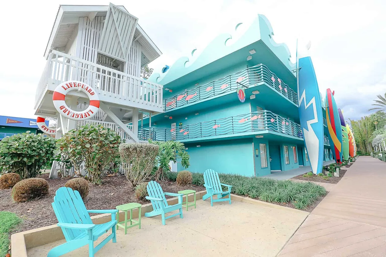 Disney's All-Star Sports Resort — rooms and atmosphere