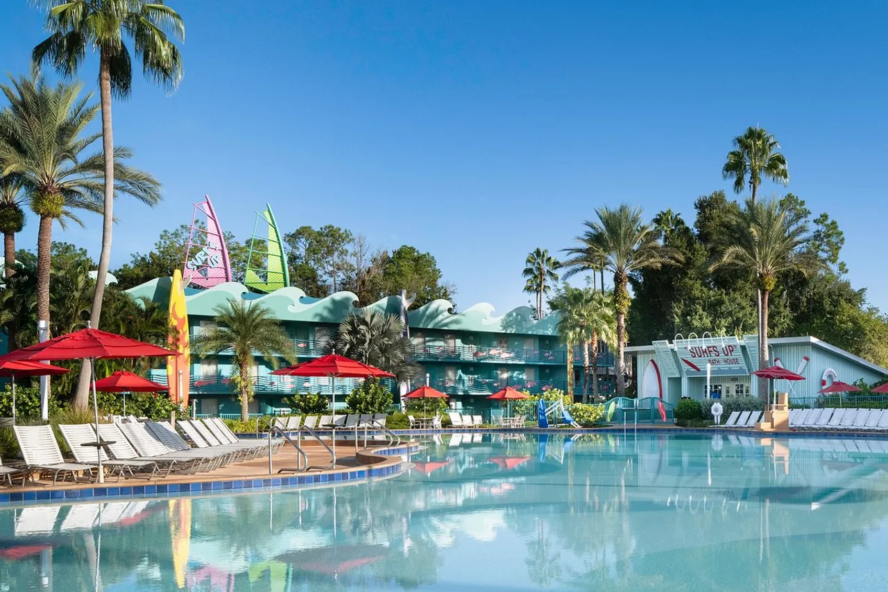 Disney's All-Star Sports Resort — rooms and atmosphere