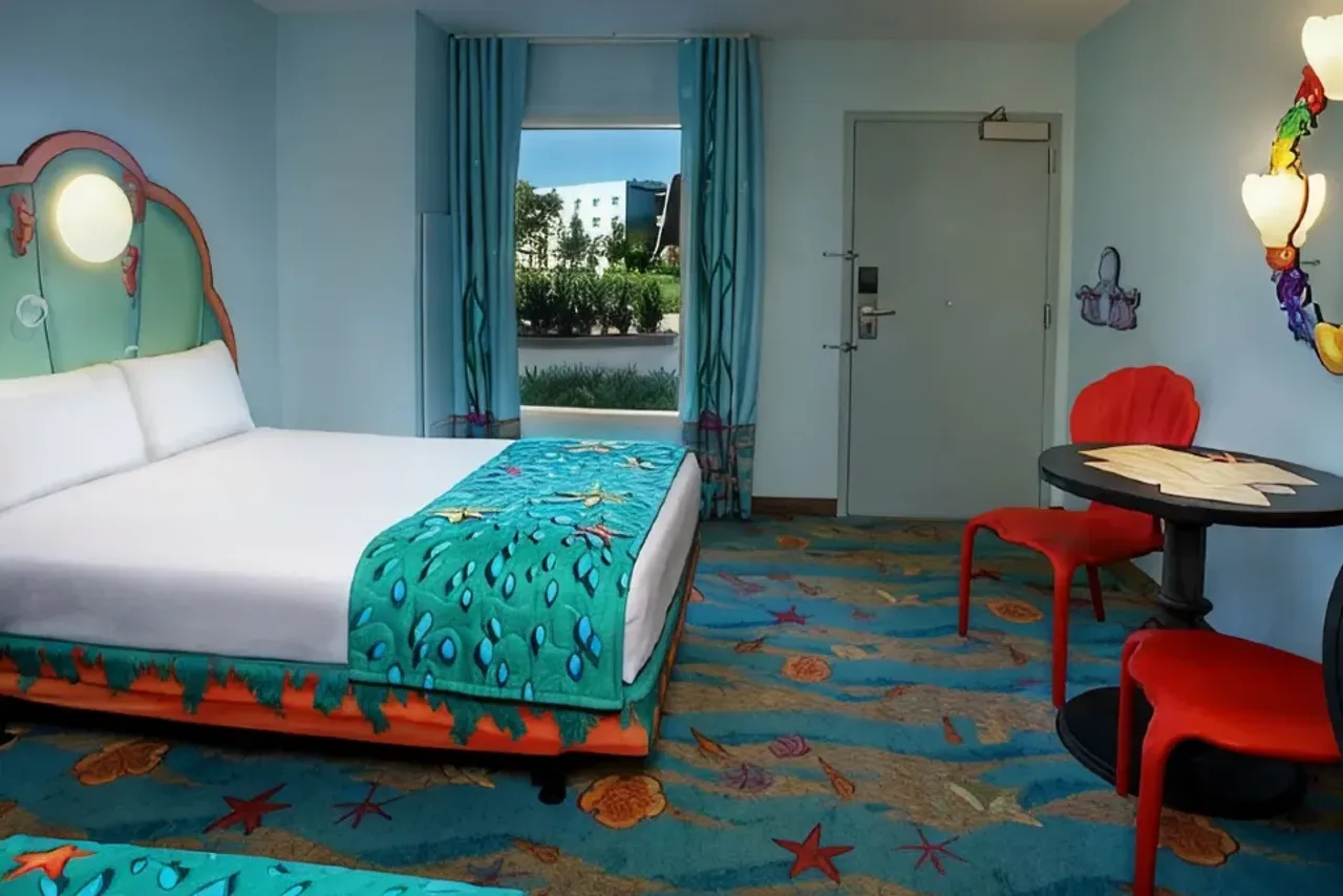 Disney's Art of Animation Resort — rooms and atmosphere