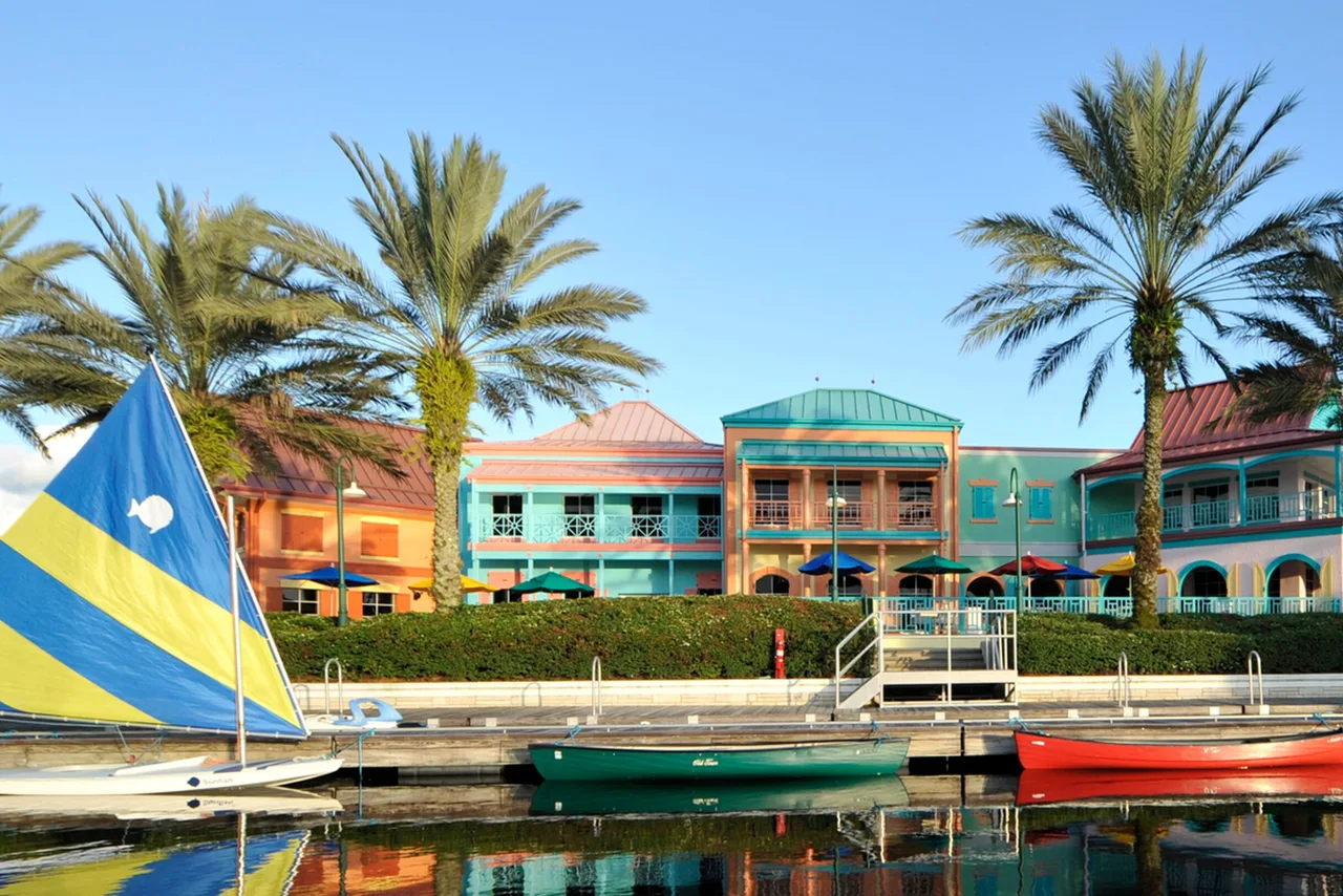 Disney's Caribbean Beach Resort — rooms and atmosphere