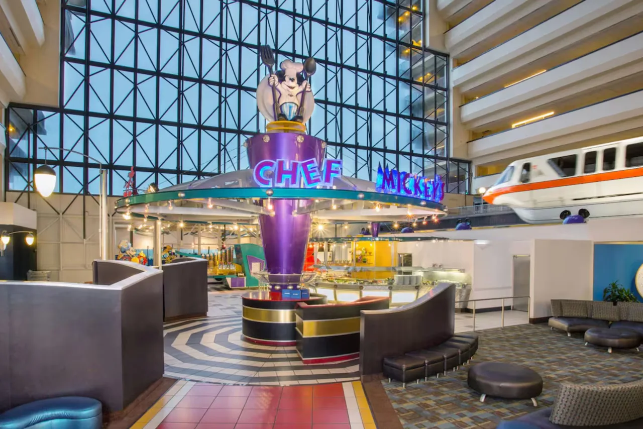 Disney's Contemporary Resort — rooms and atmosphere