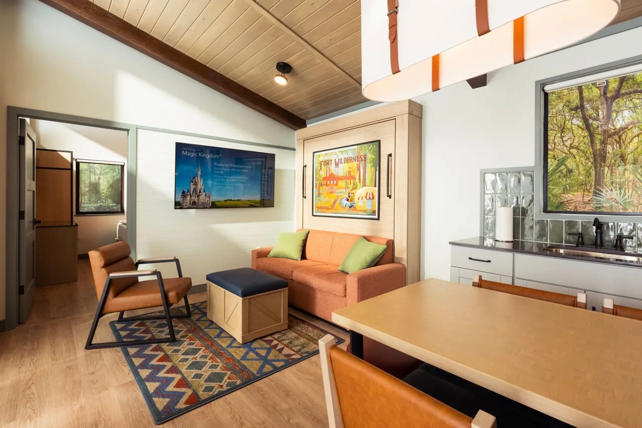The Cabins at Disney's Fort Wilderness Resort — rooms and atmosphere