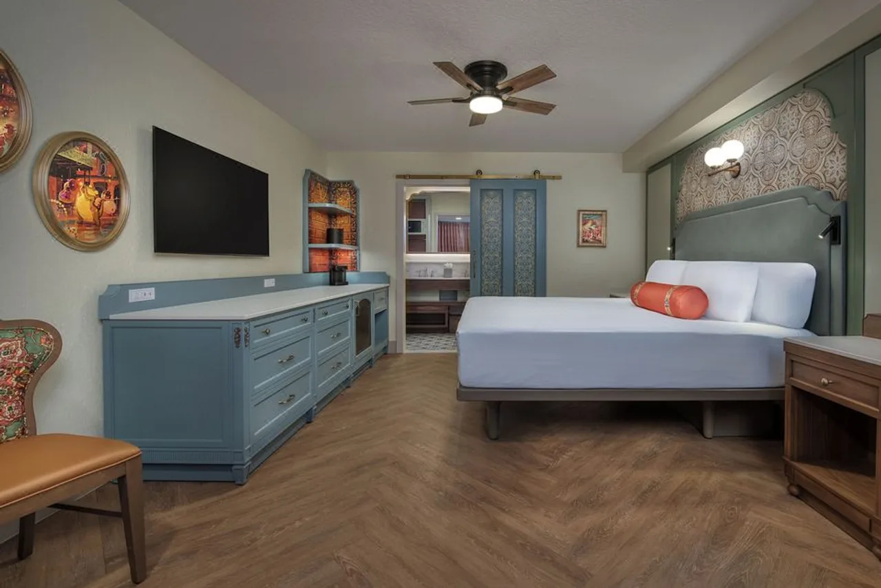 Disney's Port Orleans French Quarter Resort — rooms and atmosphere
