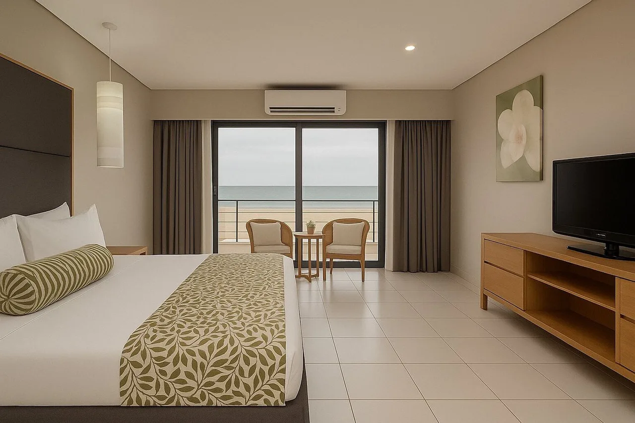 Ela Beach Hotel and Apartments — rooms and atmosphere