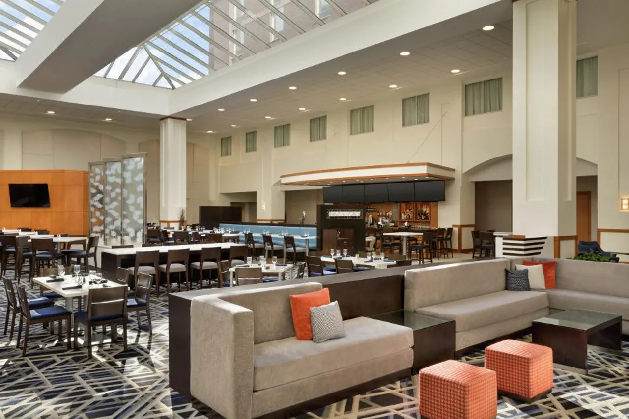 Embassy Suites by Hilton Boston at Logan Airport — rooms and atmosphere