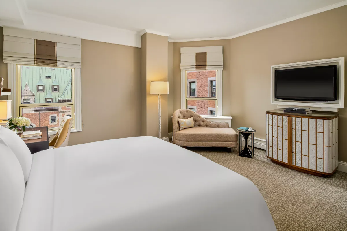 Fairmont Le Château Frontenac — ภาพห้องพักและบรรยากาศ
