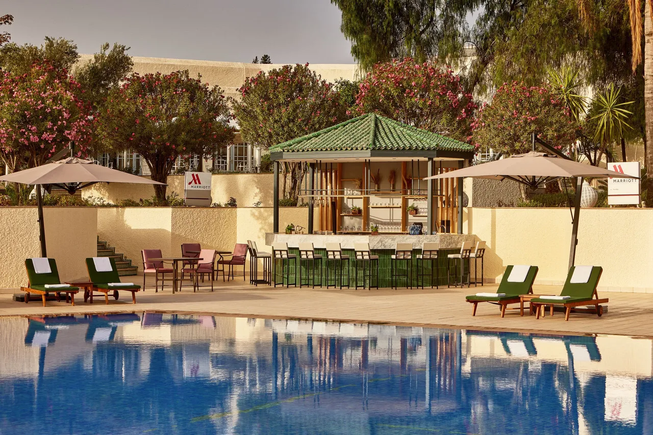 Fes Marriott Hotel Jnan Palace — ภาพห้องพักและบรรยากาศ