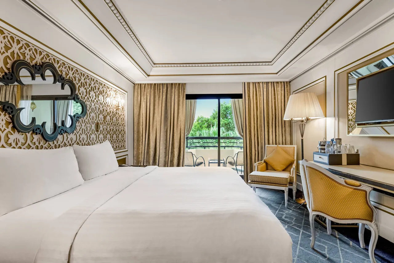 Fes Marriott Hotel Jnan Palace — ภาพห้องพักและบรรยากาศ