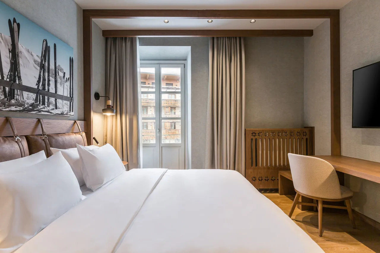 Grand Hotel Savoia Cortina — ภาพห้องพักและบรรยากาศ