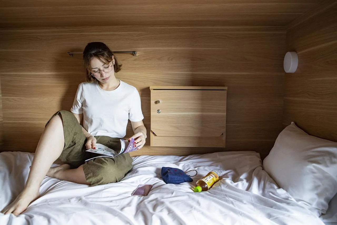 6 Grids Tokyo Ueno Hotel & Hostel — ภาพห้องพักและบรรยากาศ