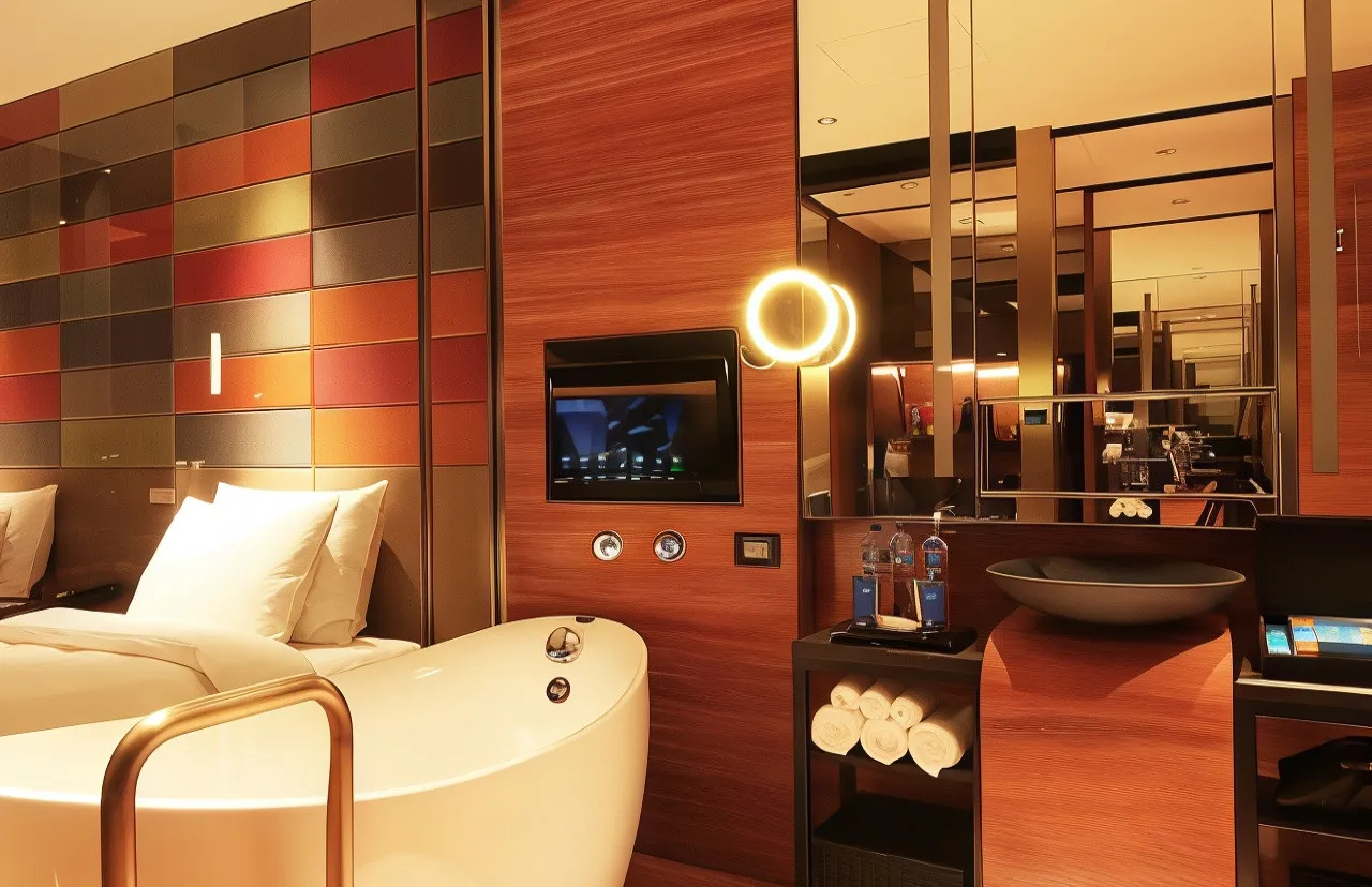 H2O Hotel — rooms and atmosphere