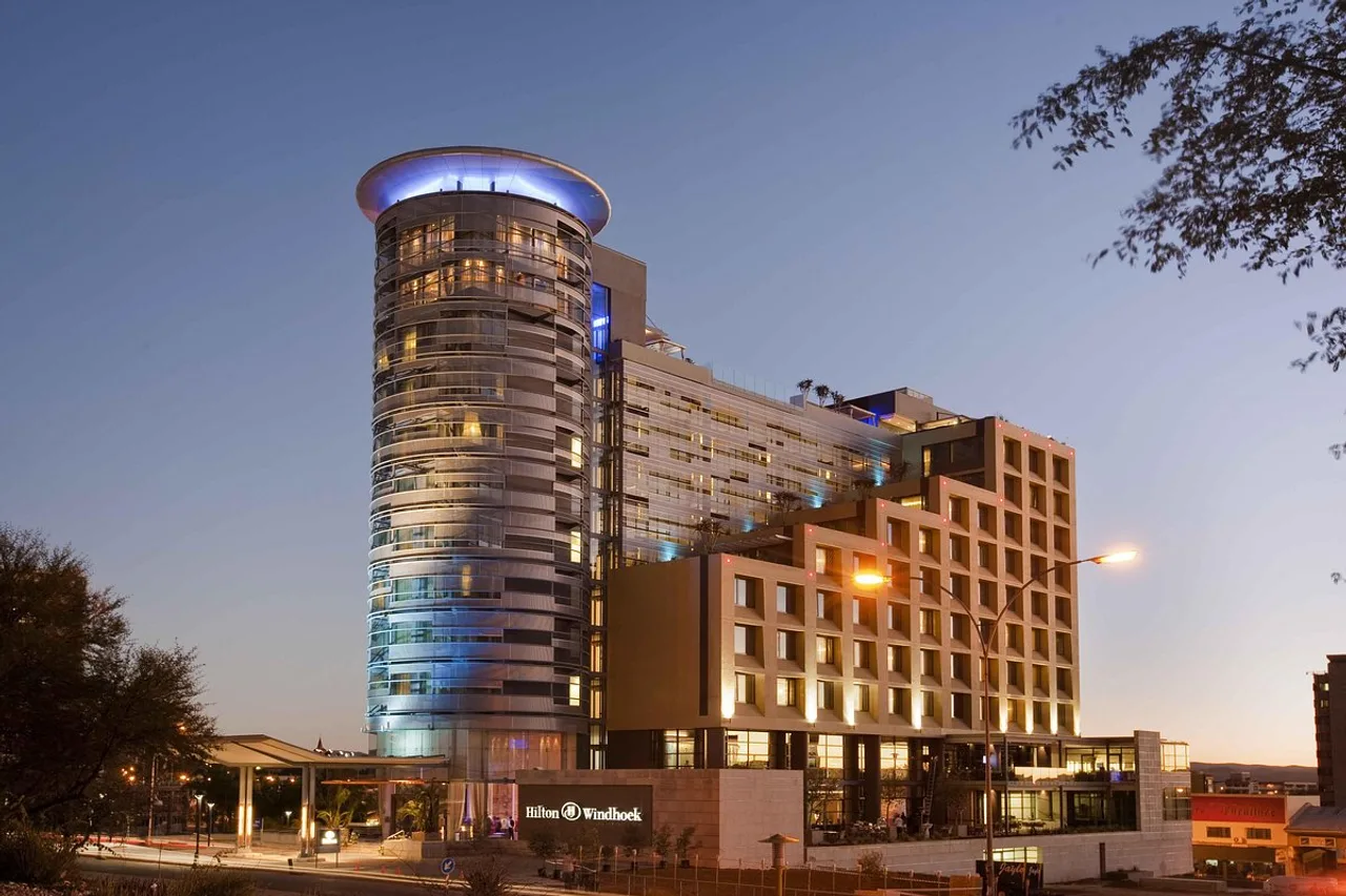 Hilton Windhoek — rooms and atmosphere